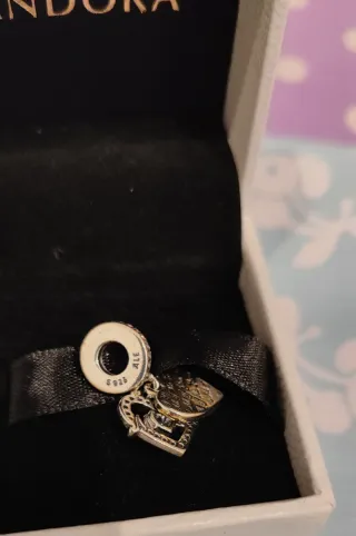 Charm Pandora 'Todo mi amor' Corazón Rosa