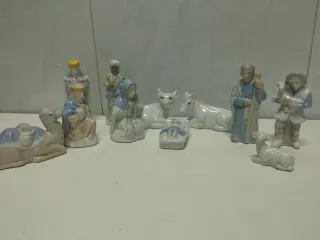 Belén figuras cerámica