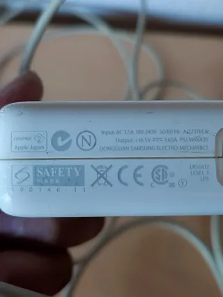 Adaptador Magsafe 60W MacBook