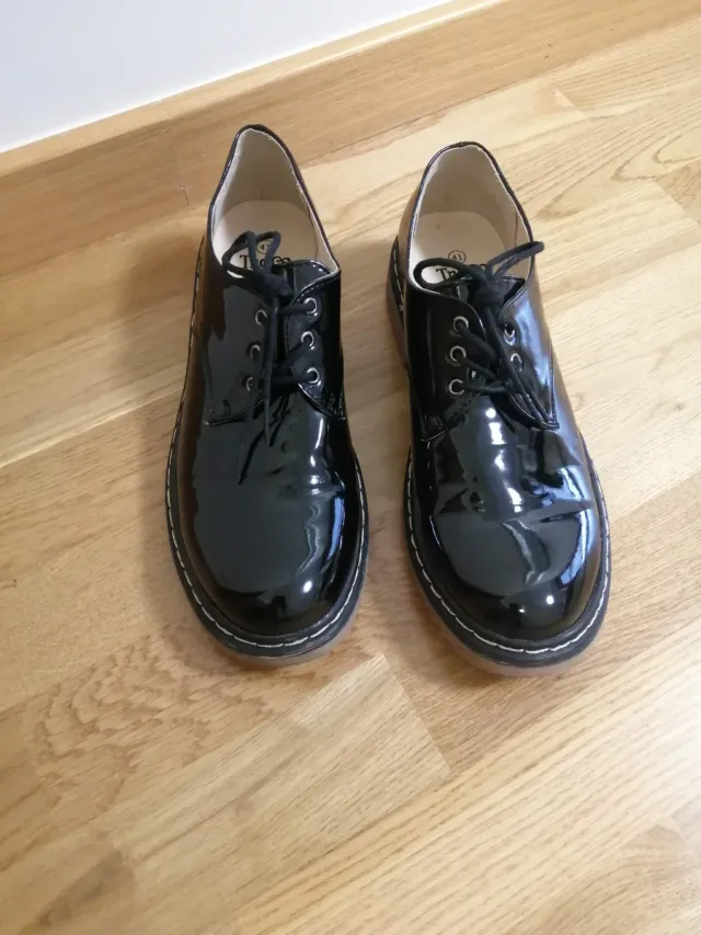 Zapatos charol mujer negros talla 41