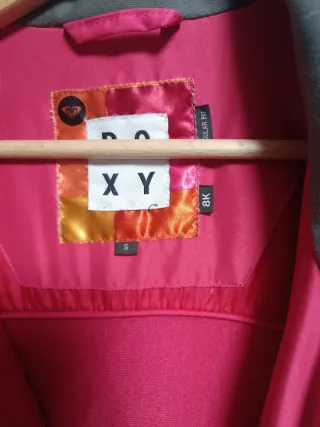 Chaqueta Deportiva Roxy Rosa y Gris