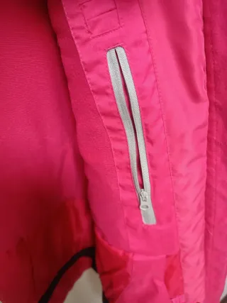 Chaqueta Deportiva Roxy Rosa y Gris