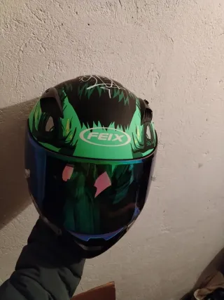 Casco integrale con interfonoBluetooth gia montato