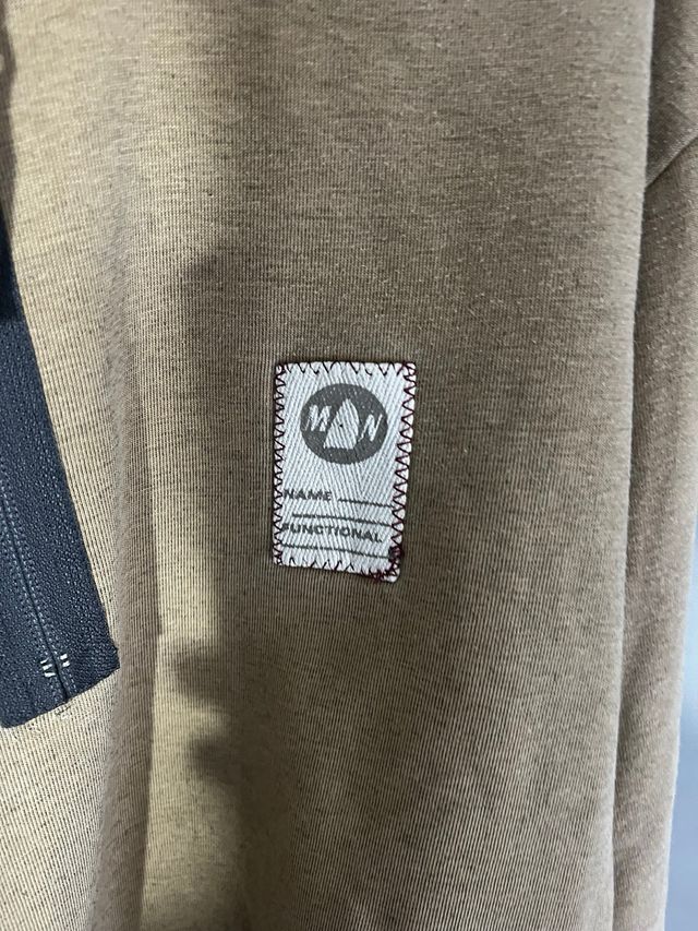 Jersey Murphy&Nye cremallera marrón talla L