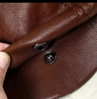 Gorra de piel estilo inglés 54- 56