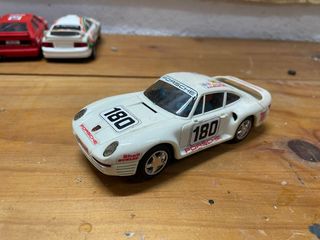 Coche Scalextric Porsche 180 Blanco