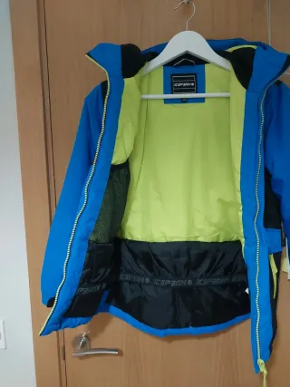 Cazadora niño azul y negro 140/150cm