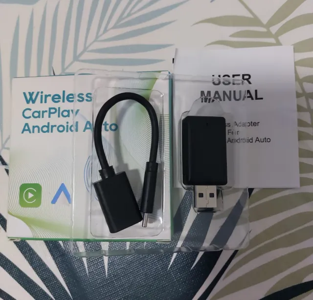 Conector inalámbrico Car play - Android auto.