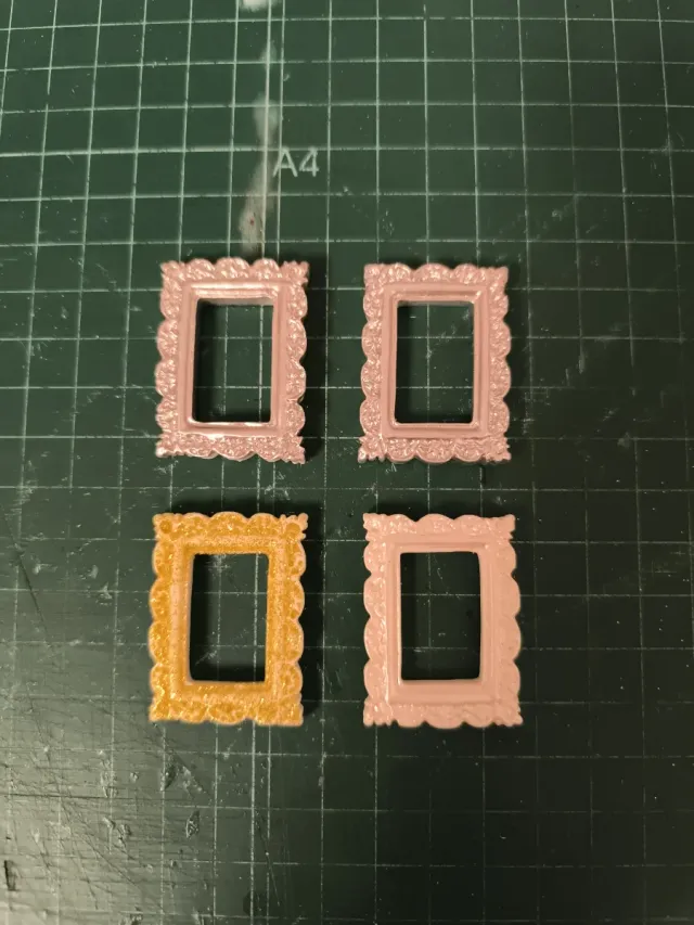 Marcos Miniatura Casa Muñecas (4 pz)