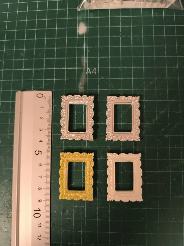 Marcos Miniatura Casa Muñecas (4 pz)