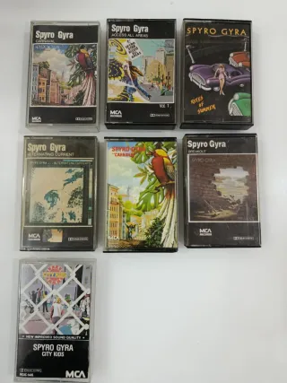 7 Spyro Gyra Cintas Cassettes ELIGE Jazz