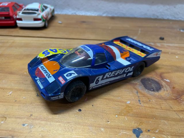 Coche Scalextric Repsol Azul