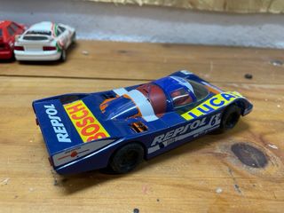 Coche Scalextric Repsol Azul