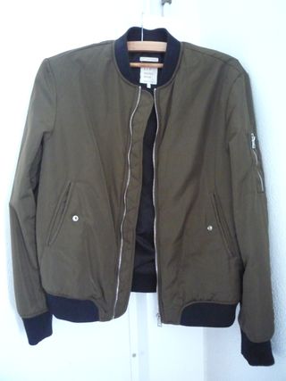 Chaqueta Bomber Verde MILITAR - Talla M
