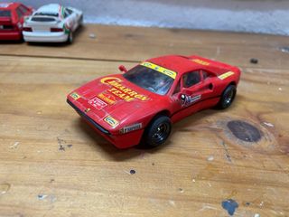 Coche Scalextric Ferrari Rojo