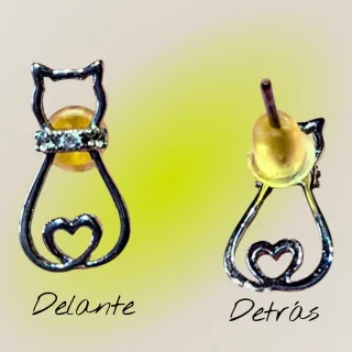 Pendientes de mujer/niña con circonitas