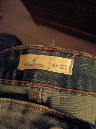 Pantalón Vaquero Springfield Talla44 usado 2 veces