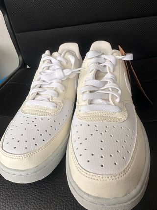 Nike Court Vision Low Next Nature Donna Beige/Bian