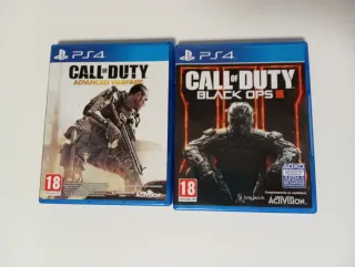 PS4 Call of Duty Black Ops III y Advanced Warfare