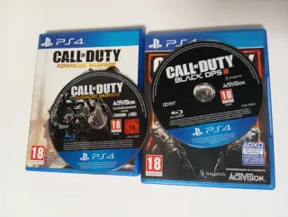 PS4 Call of Duty Black Ops III y Advanced Warfare