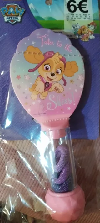 Cepillo Paw Patrol Skye Rosa y Morado