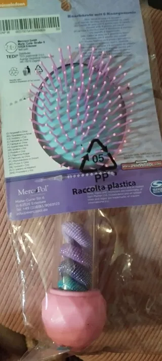 Cepillo Paw Patrol Skye Rosa y Morado