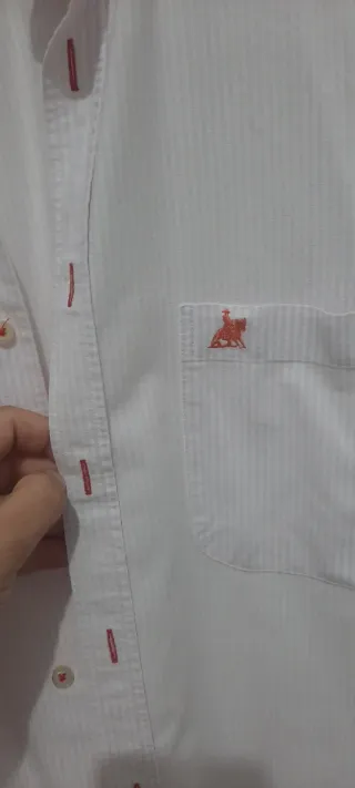 Camisa de vestir rosa para hombre