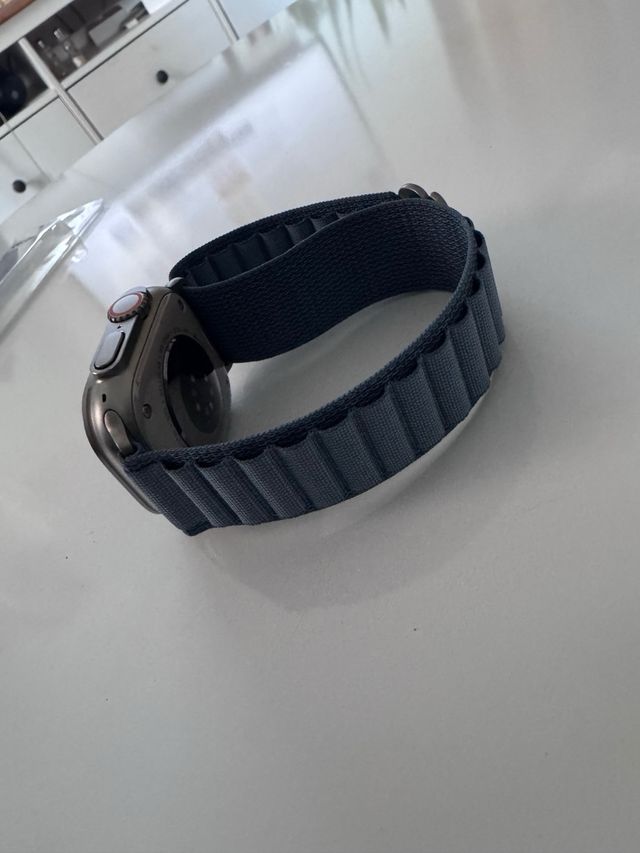 Correa Apple Watch Alpine Loop Azul 49mm ultra 3