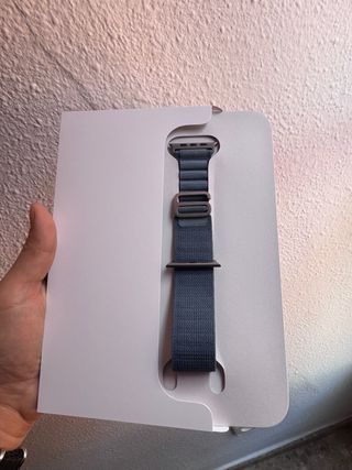 Correa Apple Watch Alpine Loop Azul 49mm ultra 3