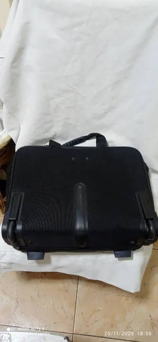 Maletín Samsonite negro como nuevo