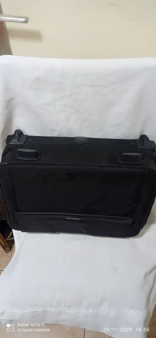 Maletín Samsonite negro como nuevo