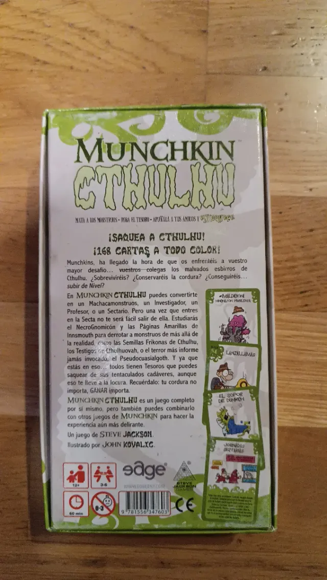 Munchkin Cthulhu juego de mesa