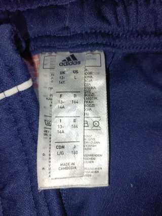 Pantalón de chándal Adidas azul