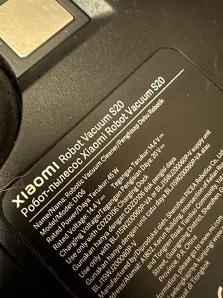 Robot Aspirador Xiaomi S20 con WiFi