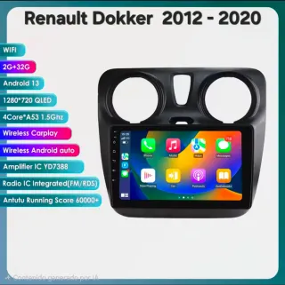 Radio Android Renault Dokker 2012-2020