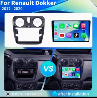 Radio Android Renault Dokker 2012-2020