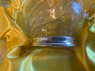 Juego Vasos Cristal Tallado Bohemia