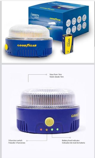 Baliza LED Goodyear Señal V16 Homologada