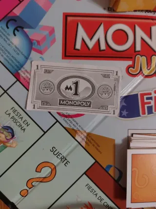 Monopoly Junior Fiesta Juego de Mesa