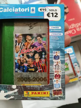 Tin Box Calciatori Panini (×3) - nuova collezione