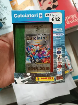 Tin Box Calciatori Panini (×3) - nuova collezione