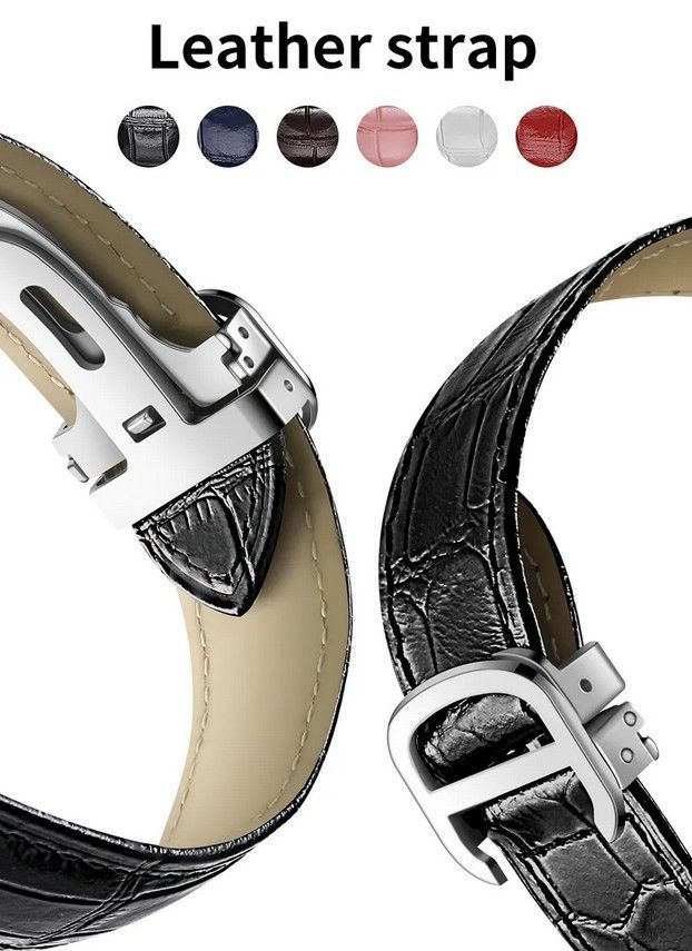 Smartwatch AW28 - Metal, Piel, IP67