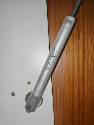 Mueble Cocina Desayunador Madera y Cristal