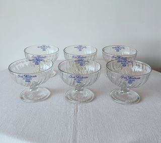 Set 6 coppe da gelato Sammontana, vintage anni '90