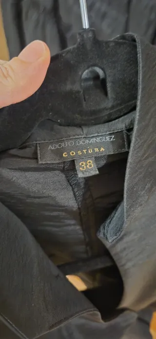 Conjunto Adolfo Domínguez Negro Talla 38