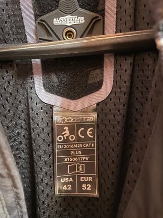 Mono Alpinestars Talla 42