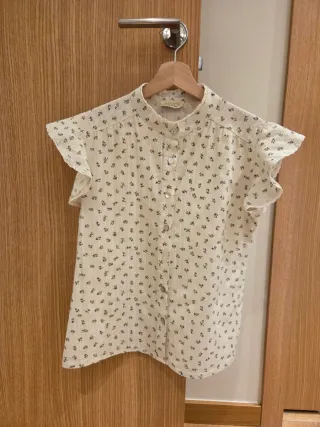 Camisa Rita Ros floral manga corta