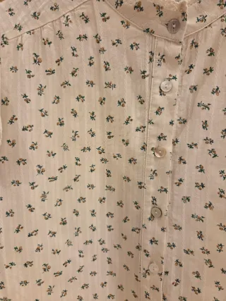 Camisa Rita Ros floral manga corta