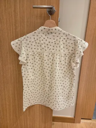 Camisa Rita Ros floral manga corta