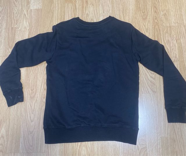 Sudadera Kenzo Negra con Tigre Morado